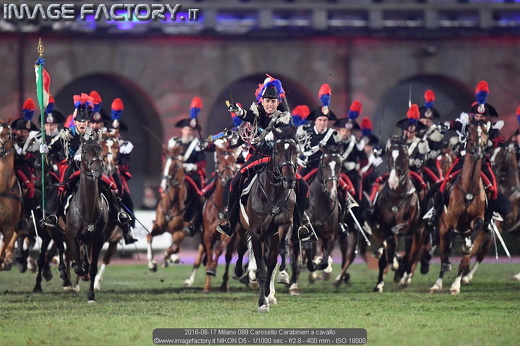 2016-06-17 Milano 089 Carosello Carabinieri a cavallo